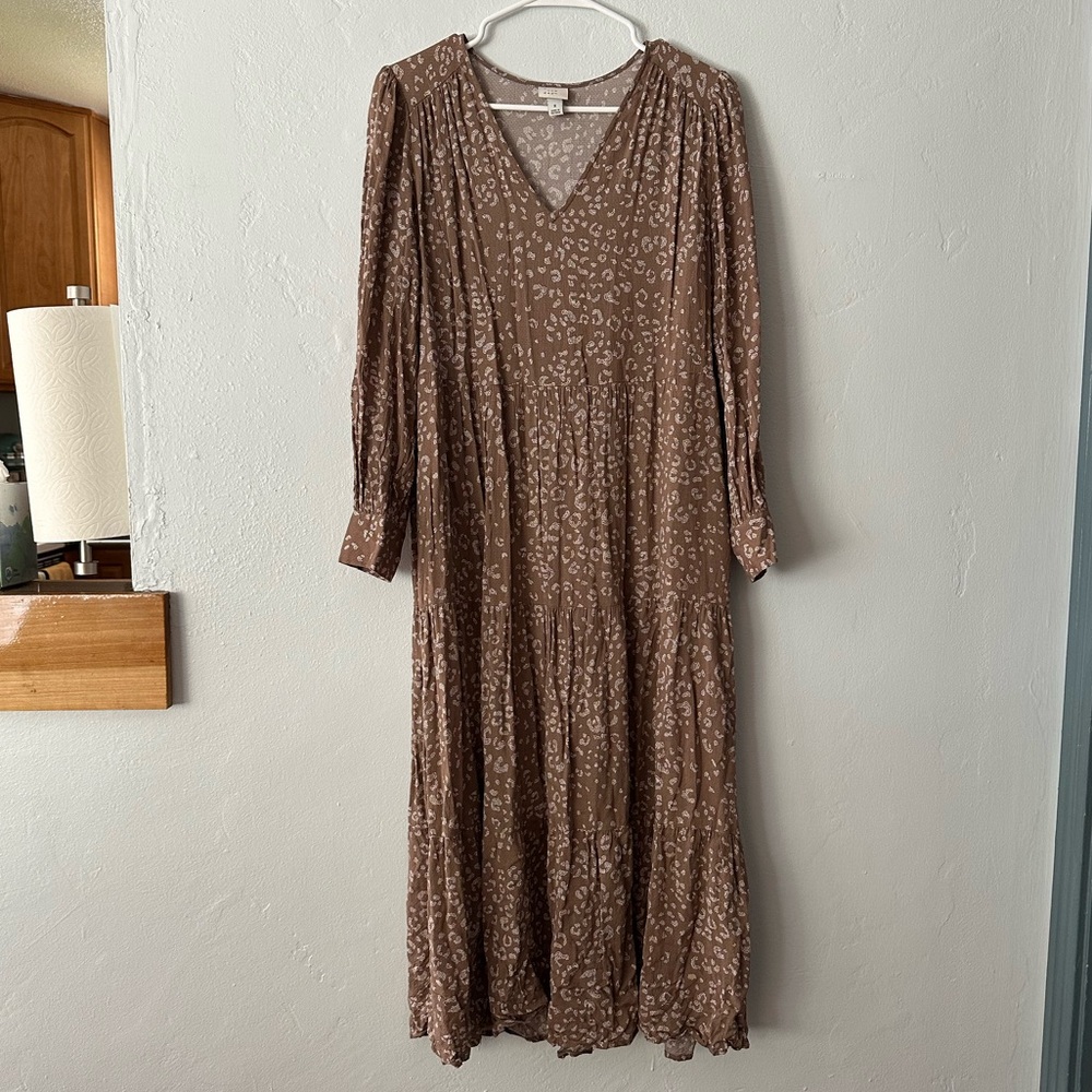 A New Day Long-sleeve Maxi Dress